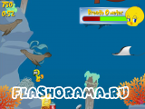 Игры аркады - Tweety's ocean cleaning