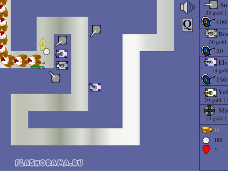Destroy the toy: tower defence