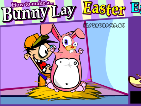 How to make a... bunny lay easter egg's