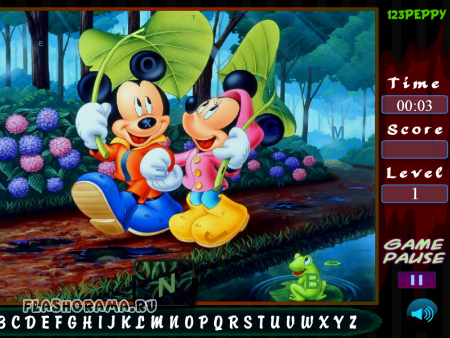 Mickey and Friends Find the Alphabets