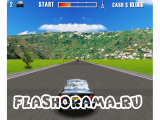 Action driving game